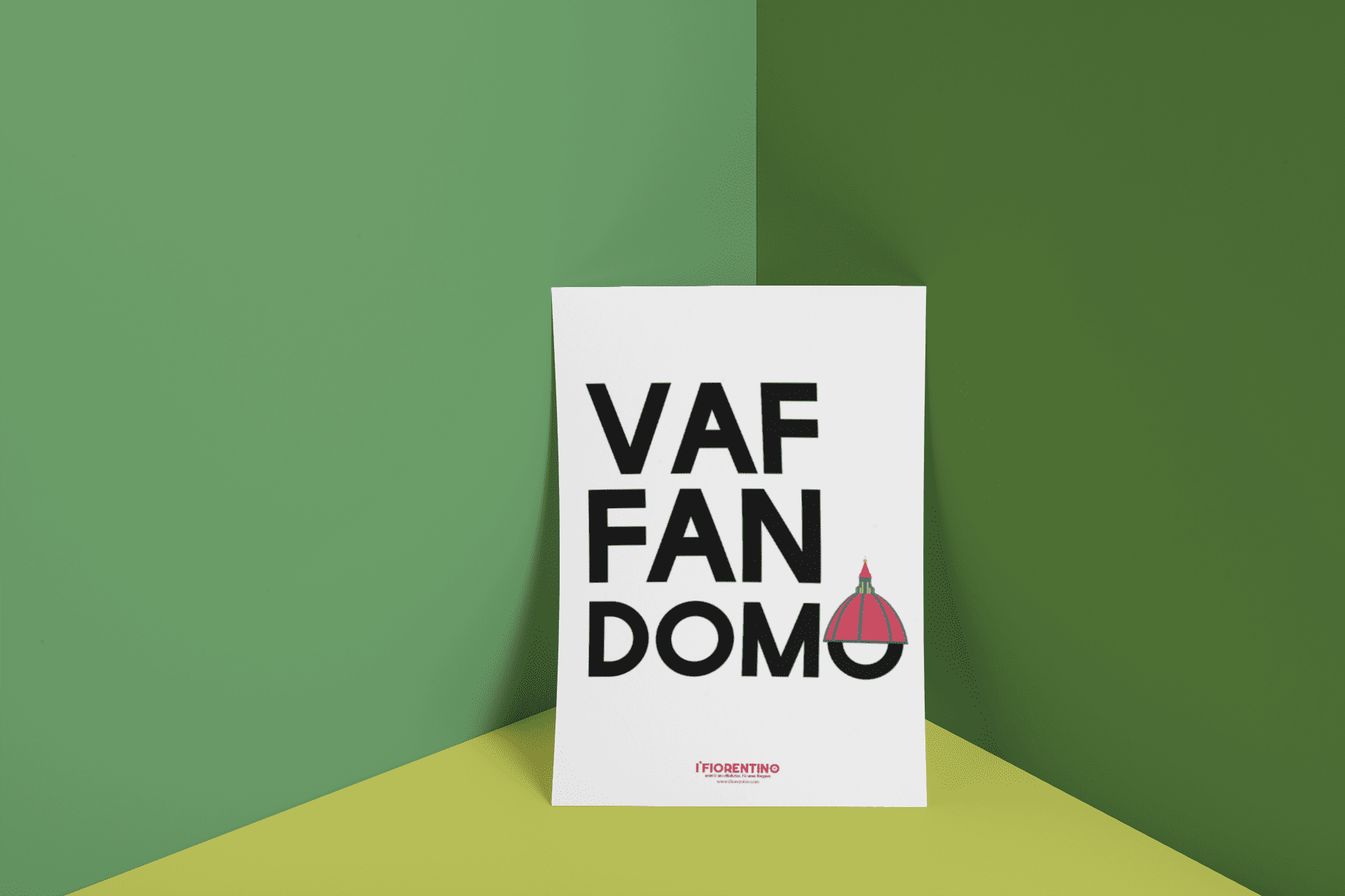 VAFFANDOMO - poster fiorentini - poster firenze - regalo fiorentino - fiorentino  - foppeddittelo