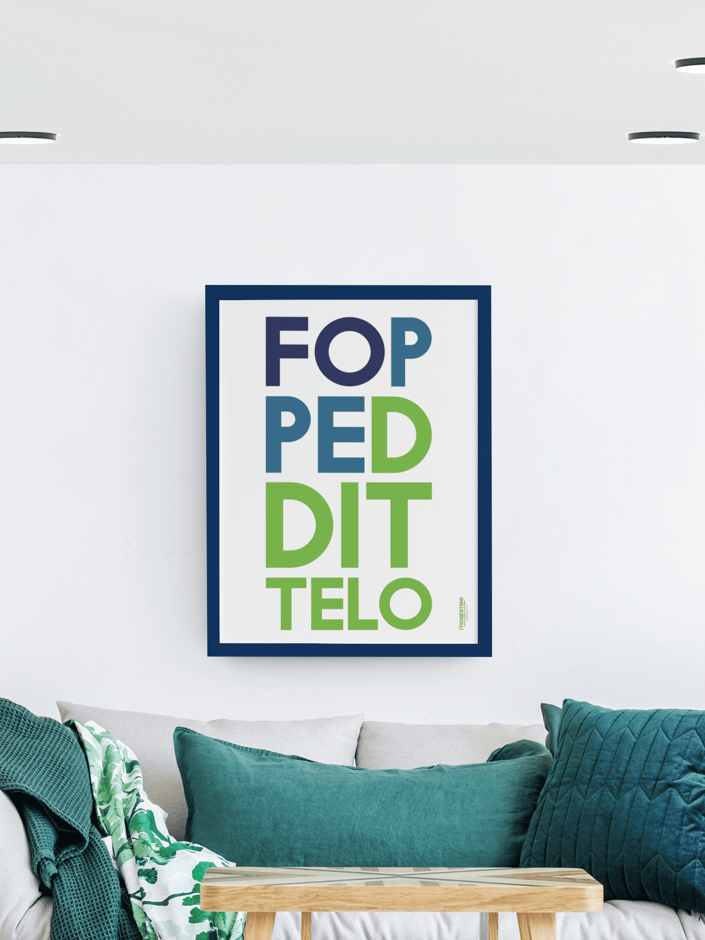 FOPPEDDITTELO - poster fiorentini - poster firenze - regalo fiorentino - fiorentino  - foppeddittelo