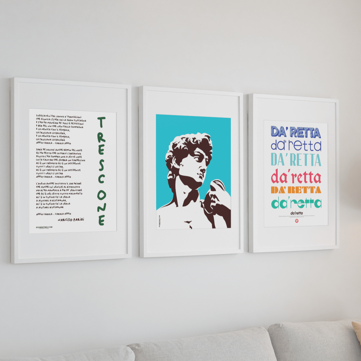 COLLEZIONE I'FIORENTINO BIRICHINO - poster fiorentini - poster firenze - regalo fiorentino - fiorentino  - foppeddittelo