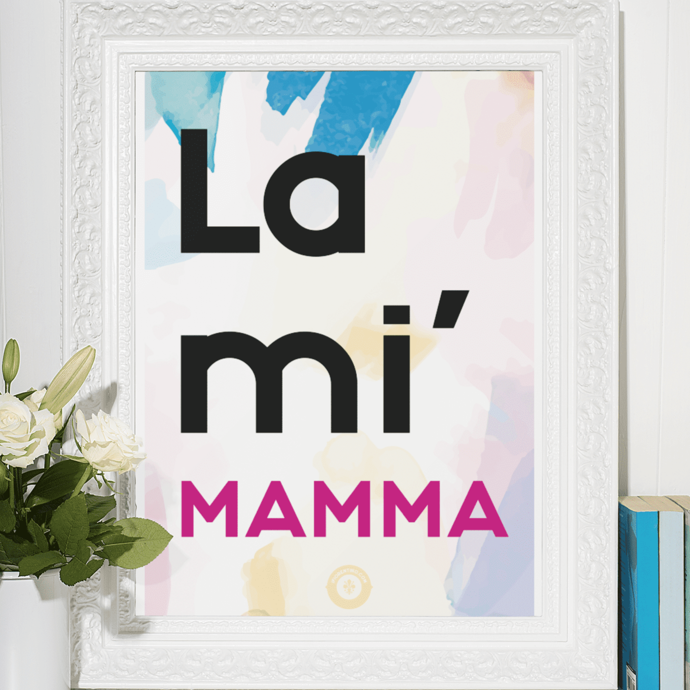 LA MI'MAMMA - poster fiorentini - poster firenze - regalo fiorentino - fiorentino  - foppeddittelo