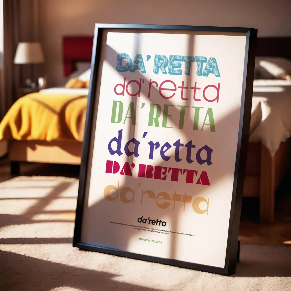 DA'RETTA!