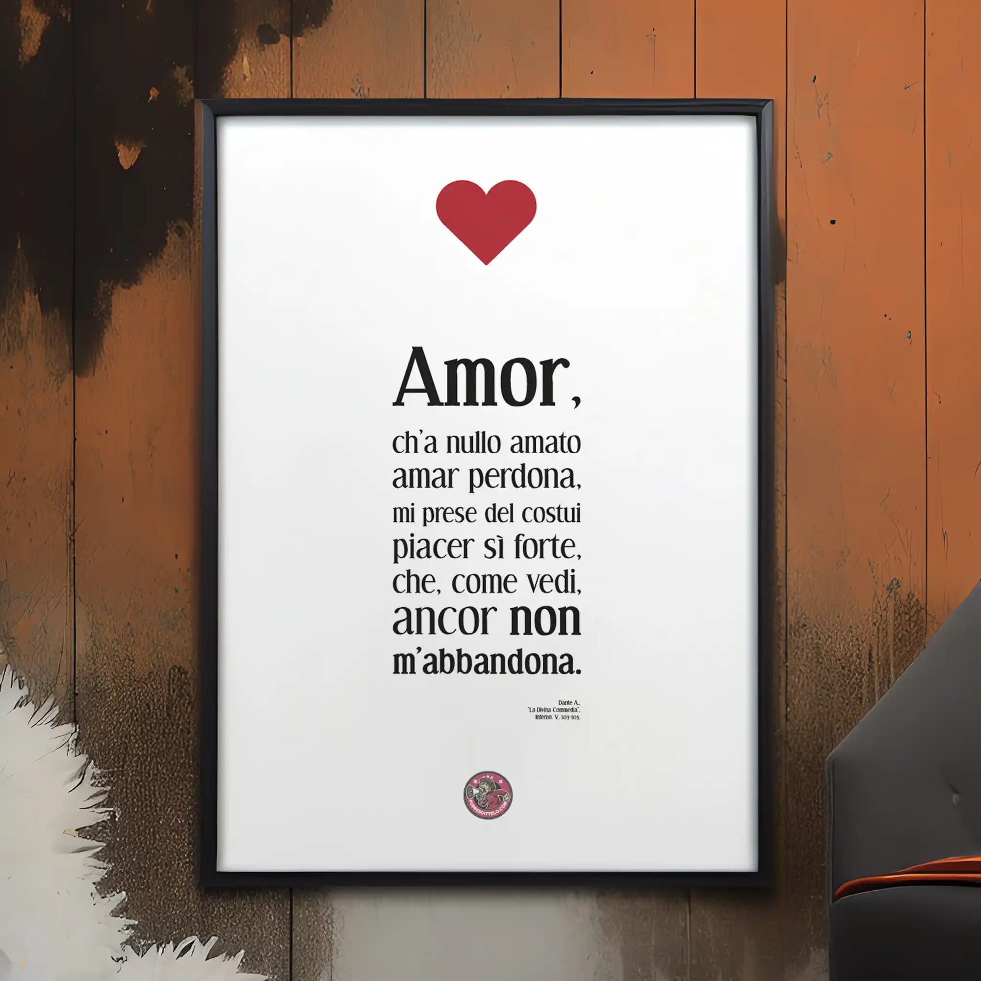 Amor ch'a nulla amato.. (DANTE - Inferno)
