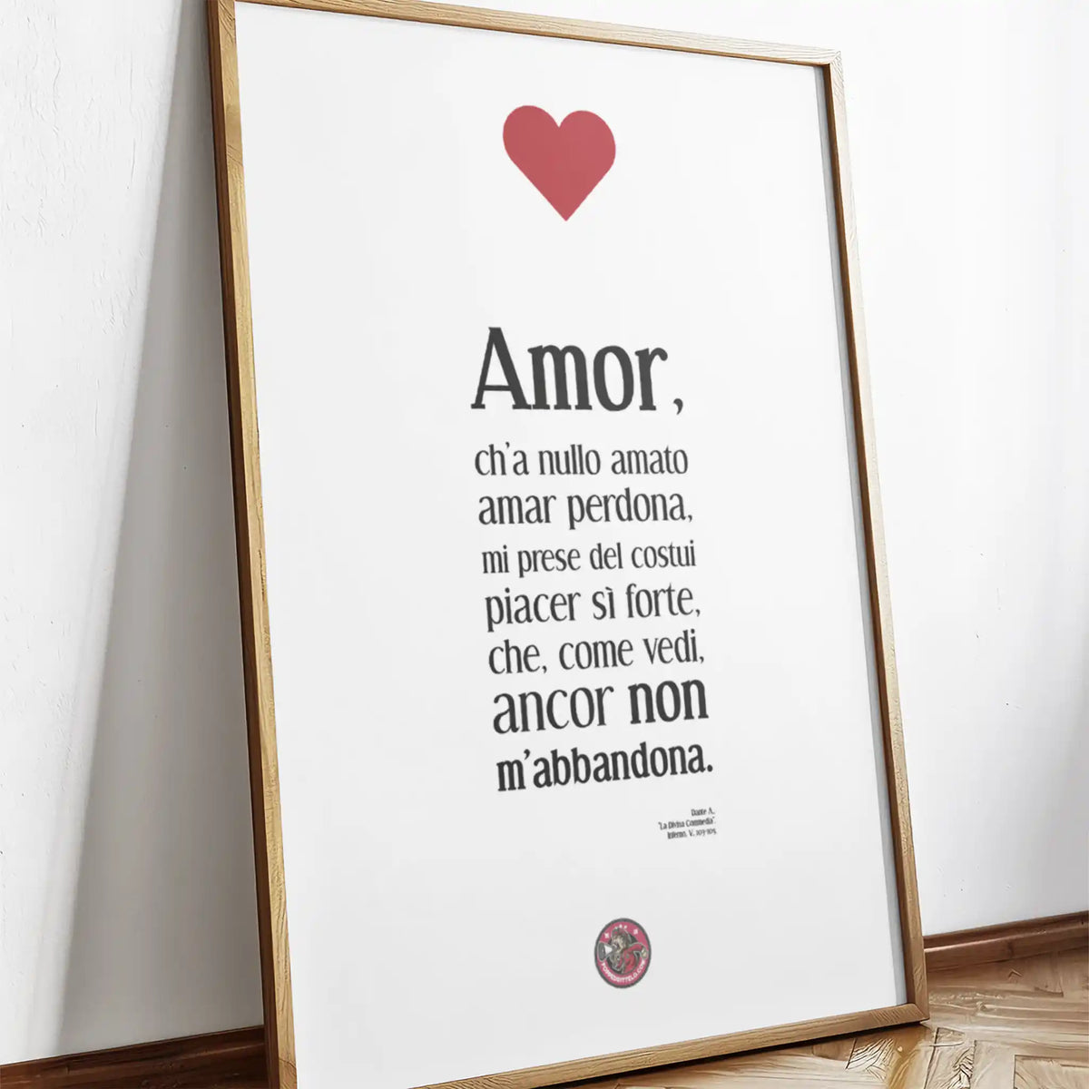 Amor ch'a nulla amato.. (DANTE - Inferno)