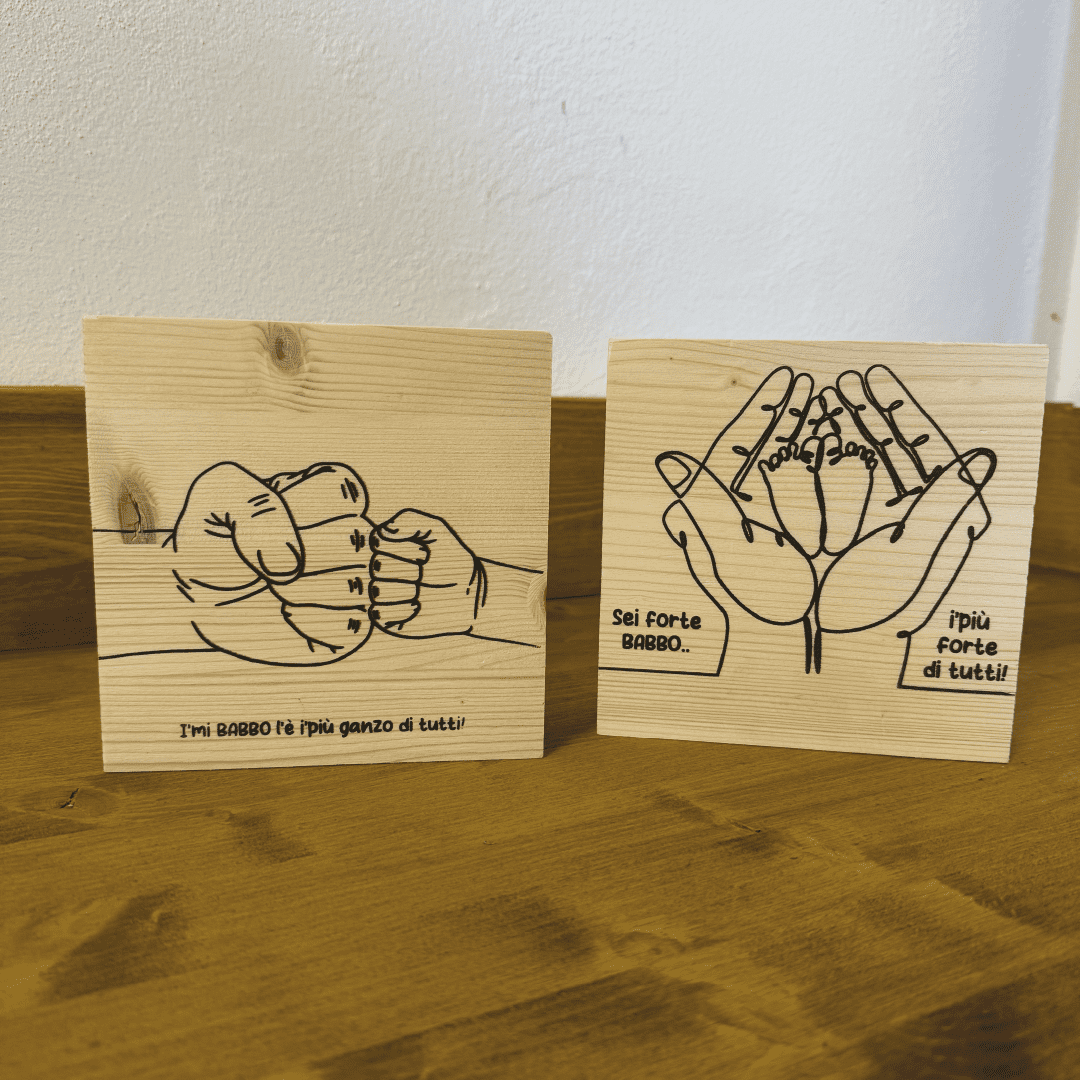 SEI FORTE BABBO, I'PIÙ FORTE DI TUTTI LEGNETTO - poster fiorentini - poster firenze - regalo fiorentino - fiorentino - foppeddittelo