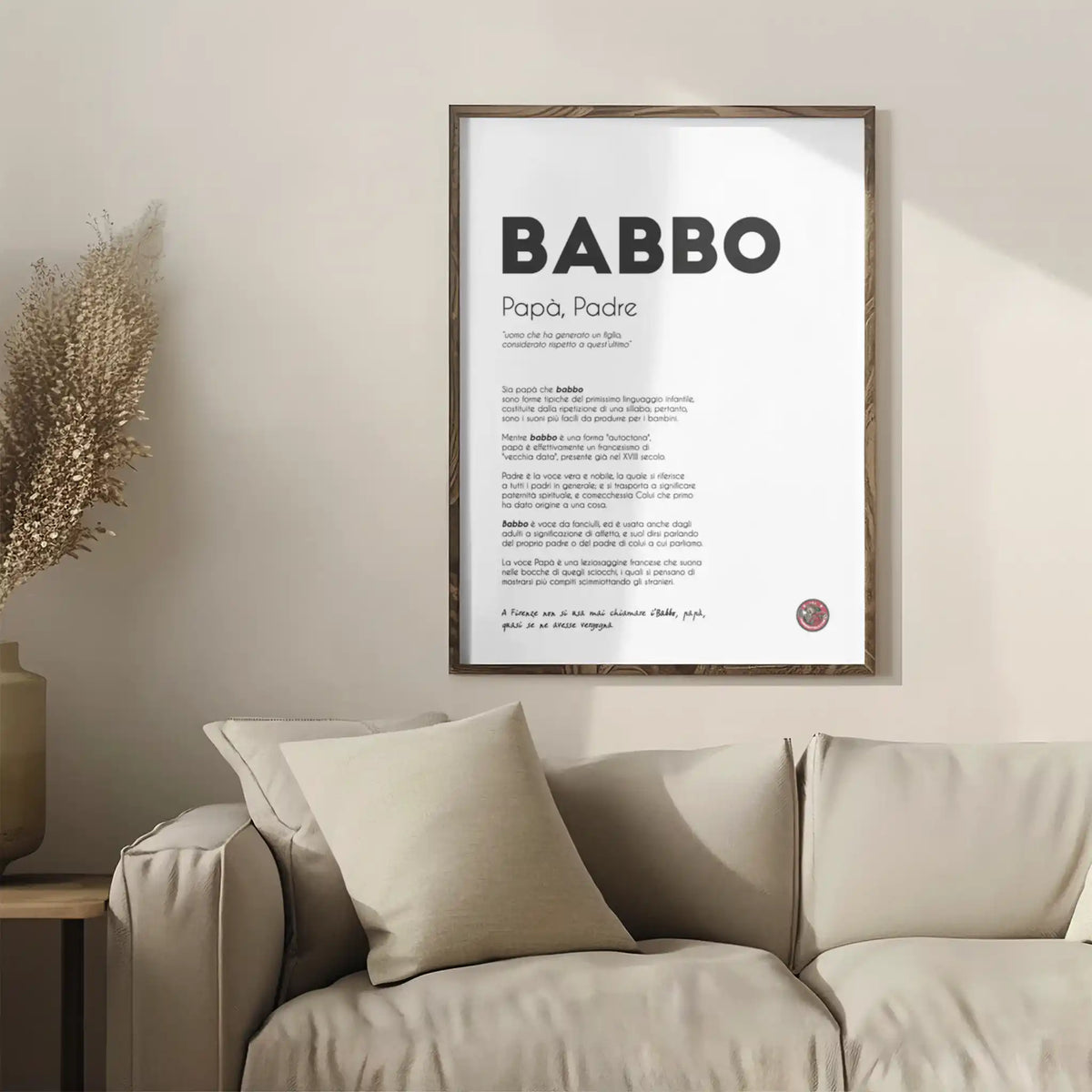 Babbo spiegazione origine 2°versione