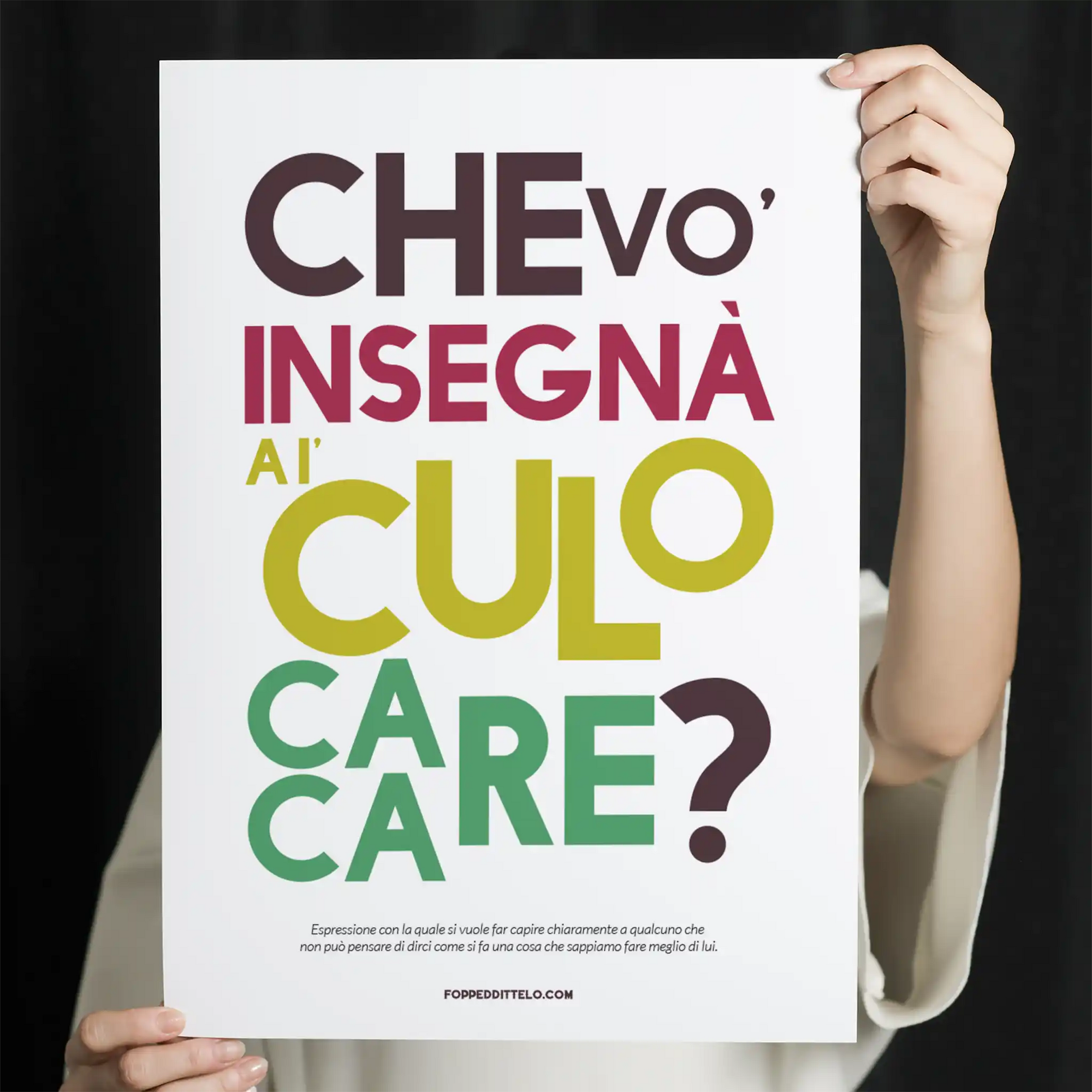 CHE VUOI INSEGNARE..