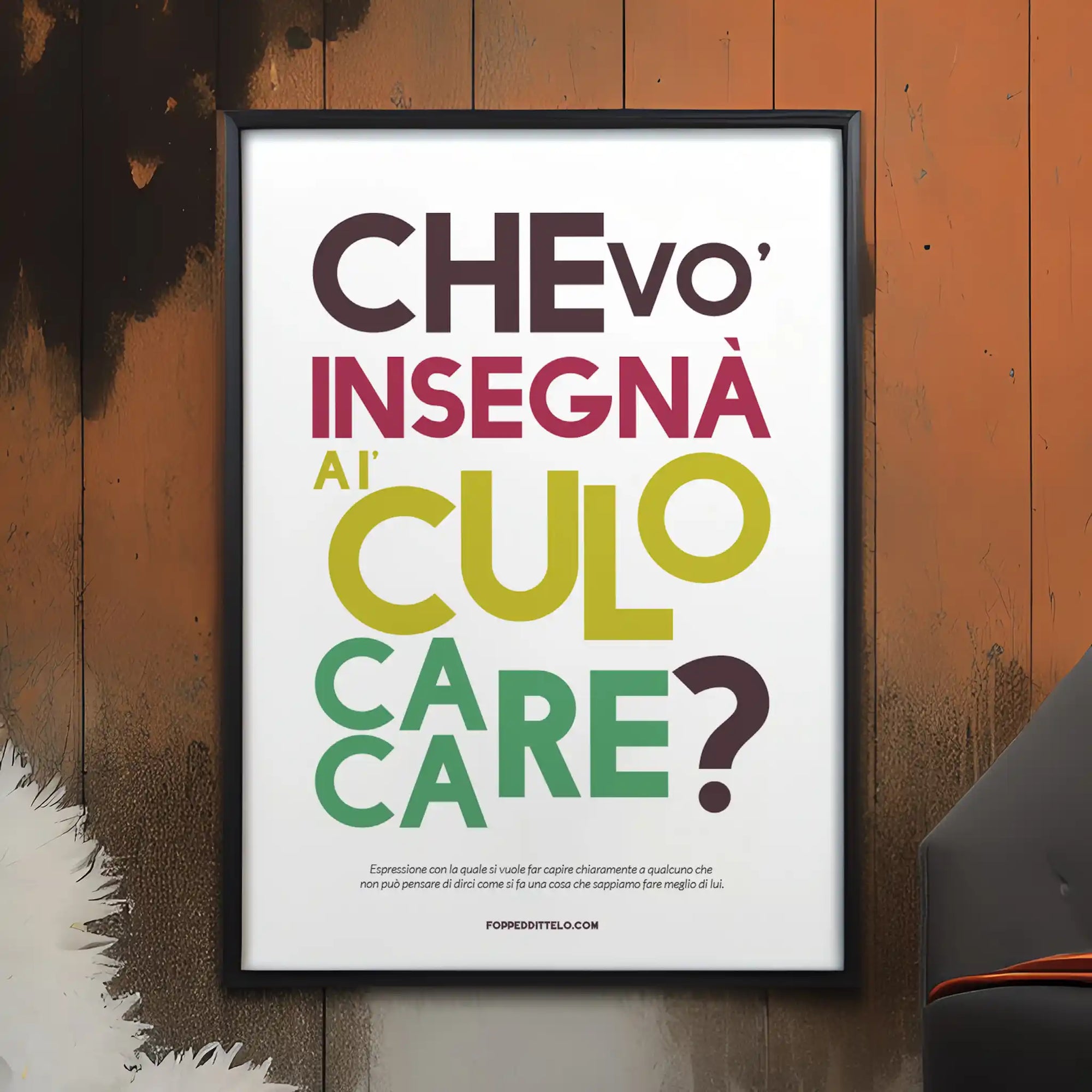 CHE VUOI INSEGNARE..