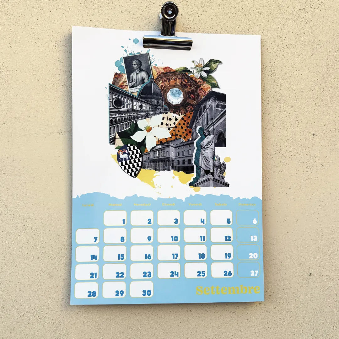 CALENDARIO 2026 - poster fiorentini - poster firenze - regalo fiorentino - fiorentino - foppeddittelo