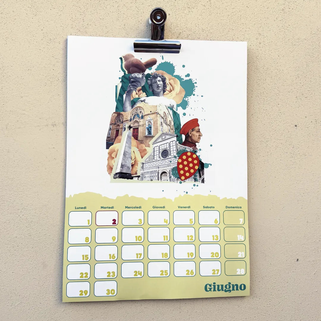 CALENDARIO 2026 - poster fiorentini - poster firenze - regalo fiorentino - fiorentino - foppeddittelo