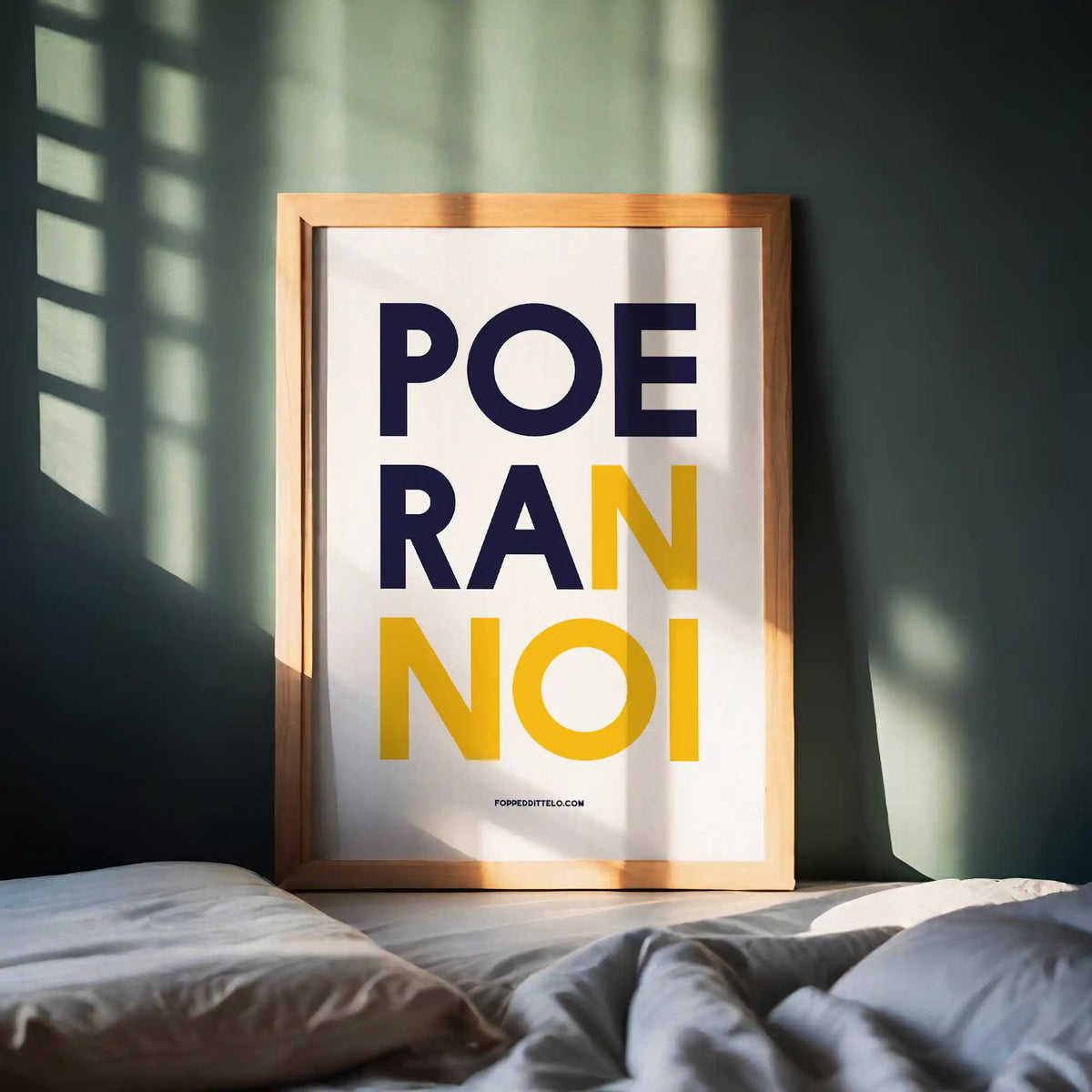 POERANNOI - poster fiorentini - poster firenze - regalo fiorentino - fiorentino - foppeddittelo