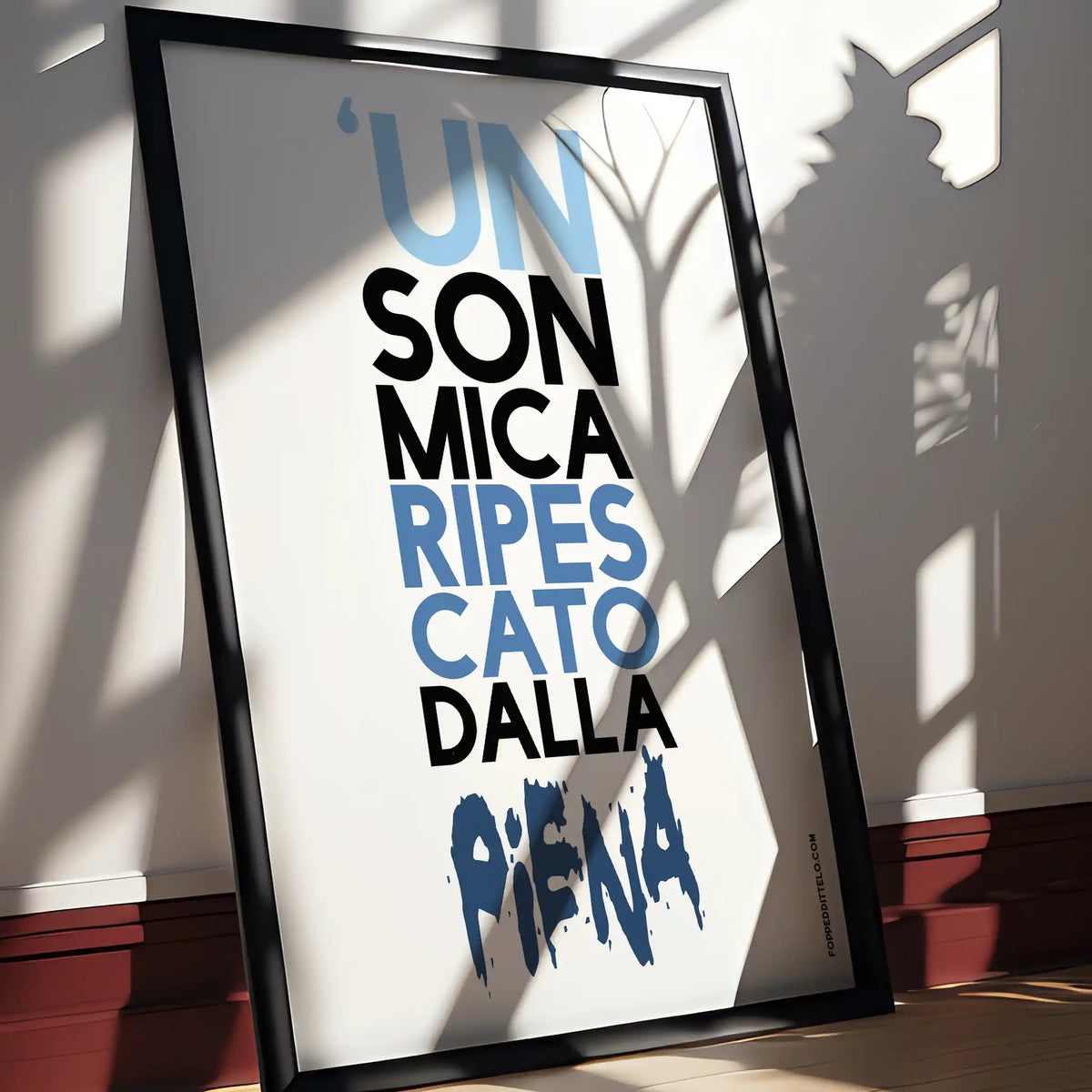 RIPESCATO DALLA PIENA - poster fiorentini - poster firenze - regalo fiorentino - fiorentino  - foppeddittelo