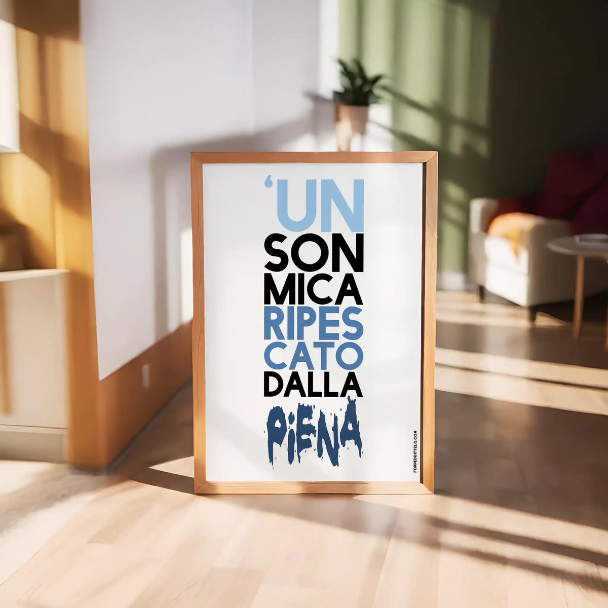 RIPESCATO DALLA PIENA - poster fiorentini - poster firenze - regalo fiorentino - fiorentino - foppeddittelo