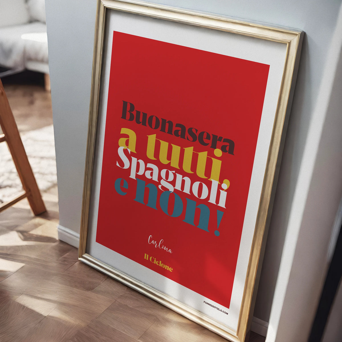 BUONASERA A TUTTI, SPAGNOLI E NON!
