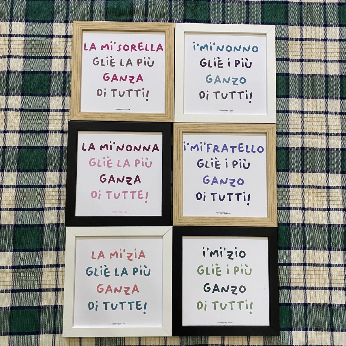 I'MI'NONNO GLIÈ I'PIÙ GANZO DI TUTTI! - poster fiorentini - poster firenze - regalo fiorentino - fiorentino - foppeddittelo