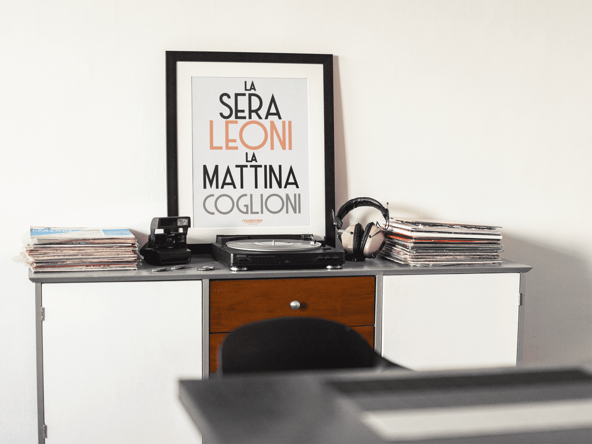 LEONI - COGLI... - poster fiorentini - poster firenze - regalo fiorentino - fiorentino  - foppeddittelo