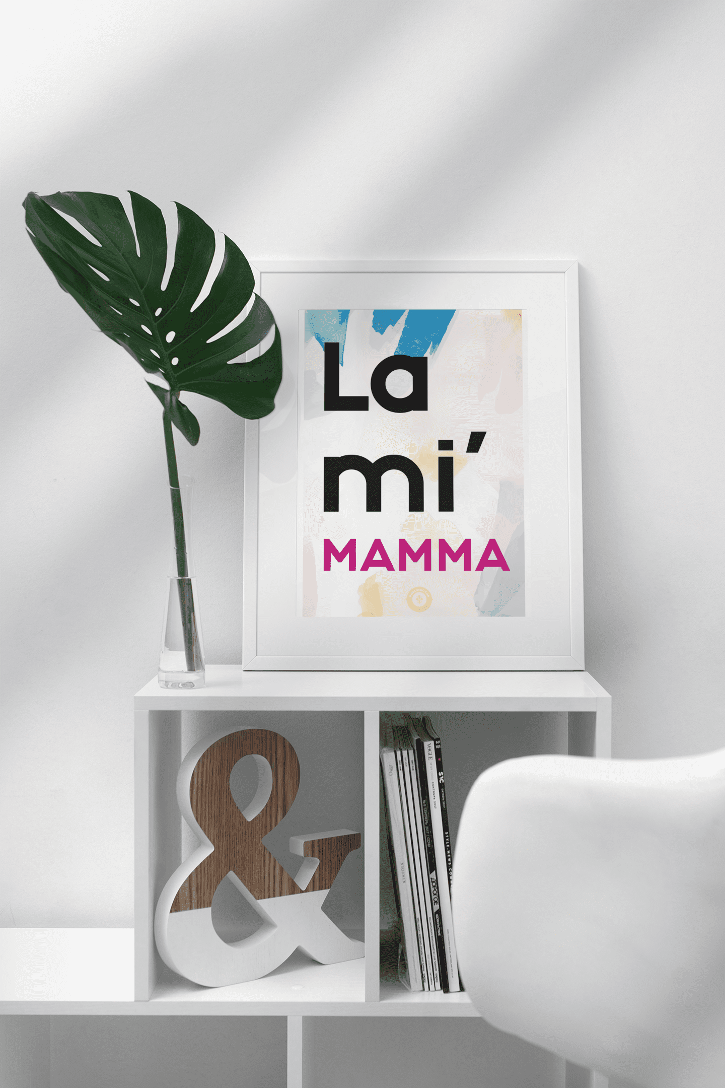LA MI'MAMMA - poster fiorentini - poster firenze - regalo fiorentino - fiorentino  - foppeddittelo