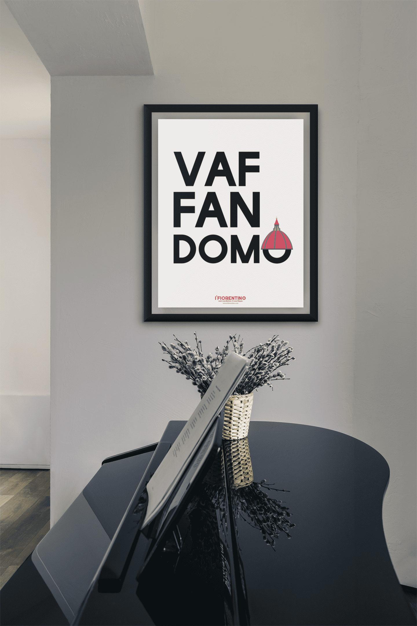 VAFFANDOMO - poster fiorentini - poster firenze - regalo fiorentino - fiorentino  - foppeddittelo