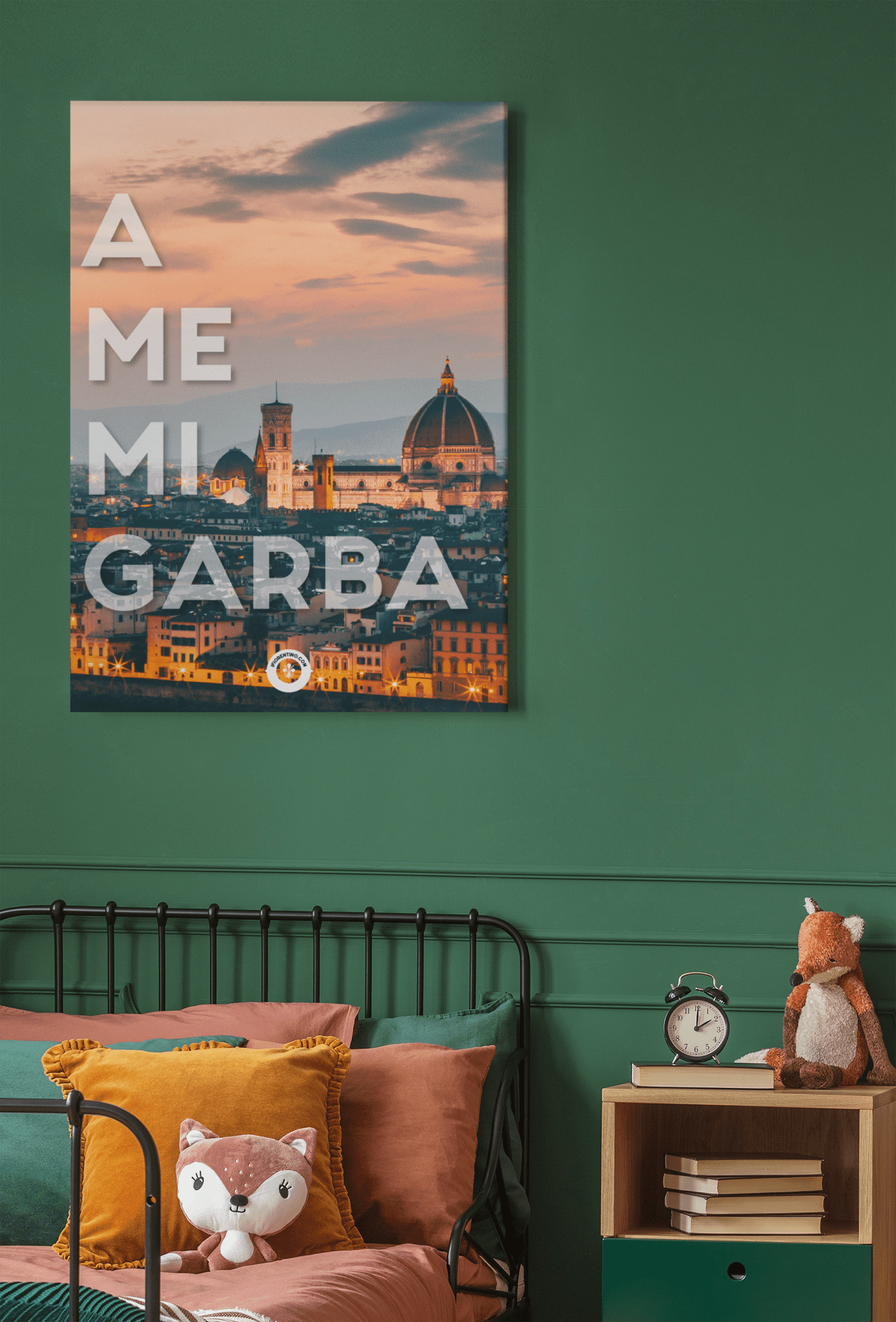 A ME MI GARBA - poster fiorentini - poster firenze - regalo fiorentino - fiorentino  - foppeddittelo