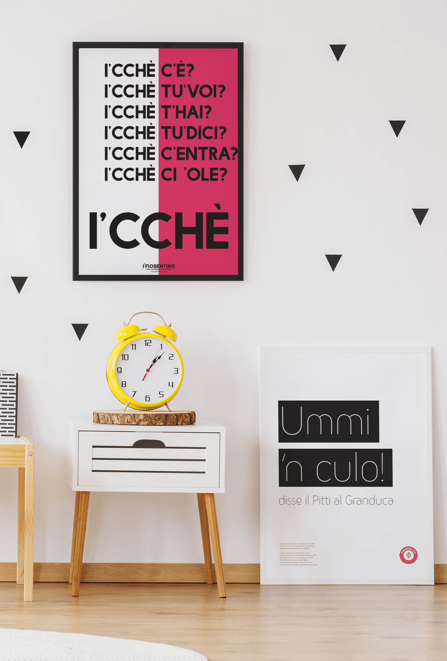 I'CCHÉ - poster fiorentini - poster firenze - regalo fiorentino - fiorentino  - foppeddittelo