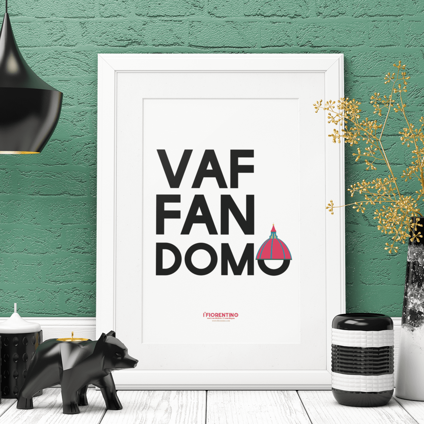 VAFFANDOMO - poster fiorentini - poster firenze - regalo fiorentino - fiorentino  - foppeddittelo